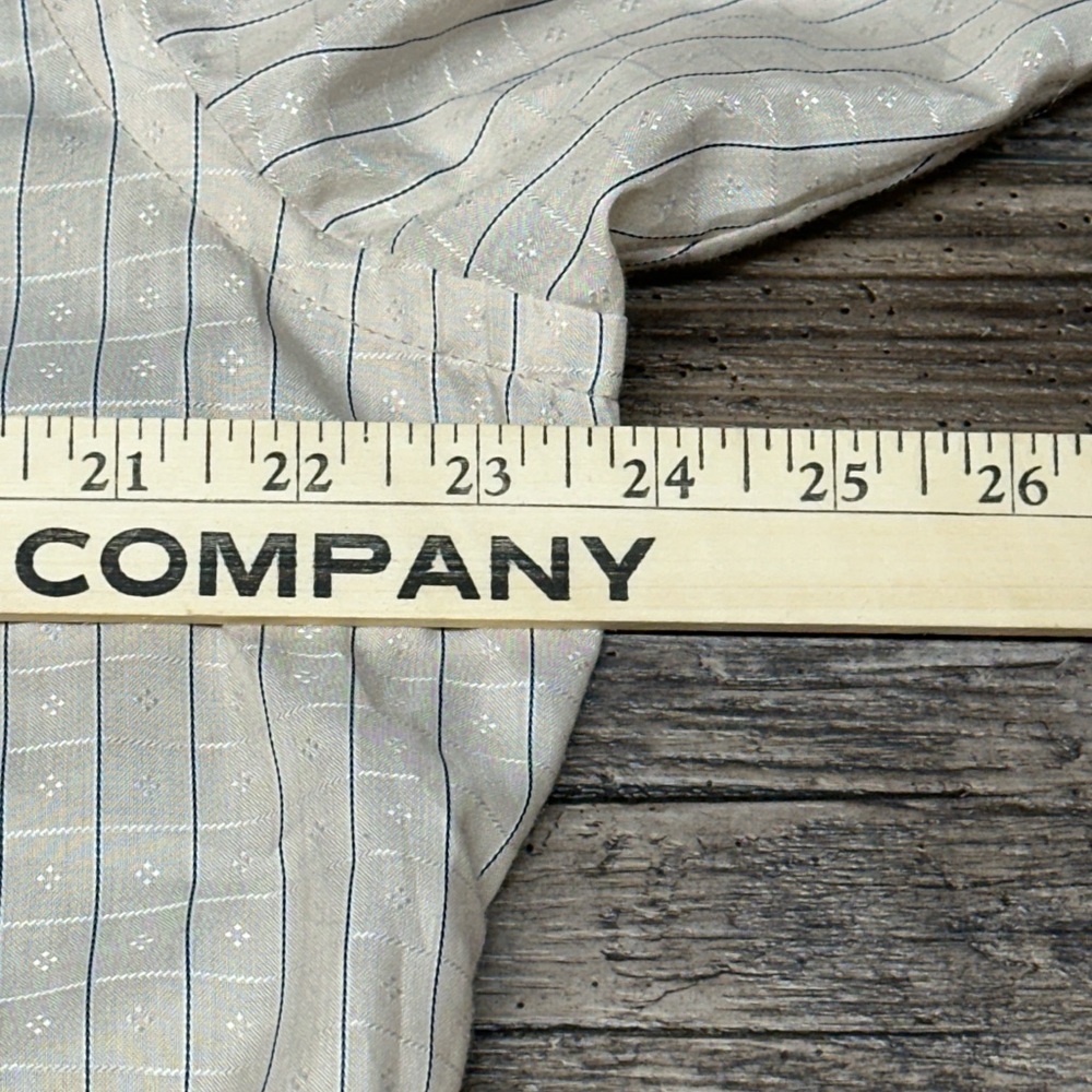 Vintage Wrangler Shirt - Western Pearl Snap Shirt - USA Made - Men’s L - 16.5x33 - Picture 7 of 8